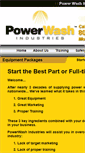 Mobile Screenshot of powerwashindustries.com